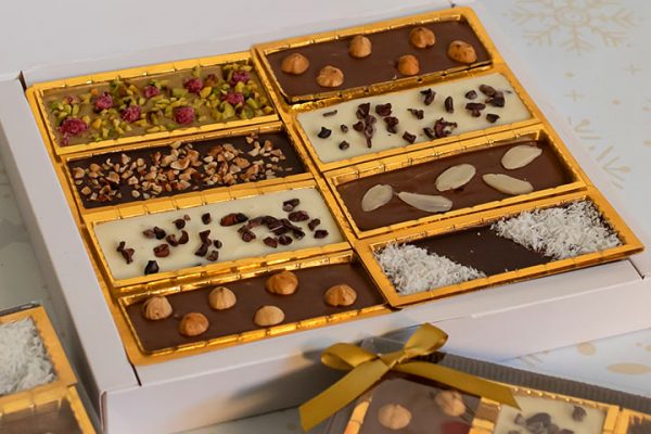 lingotti di cioccolato senza glutine